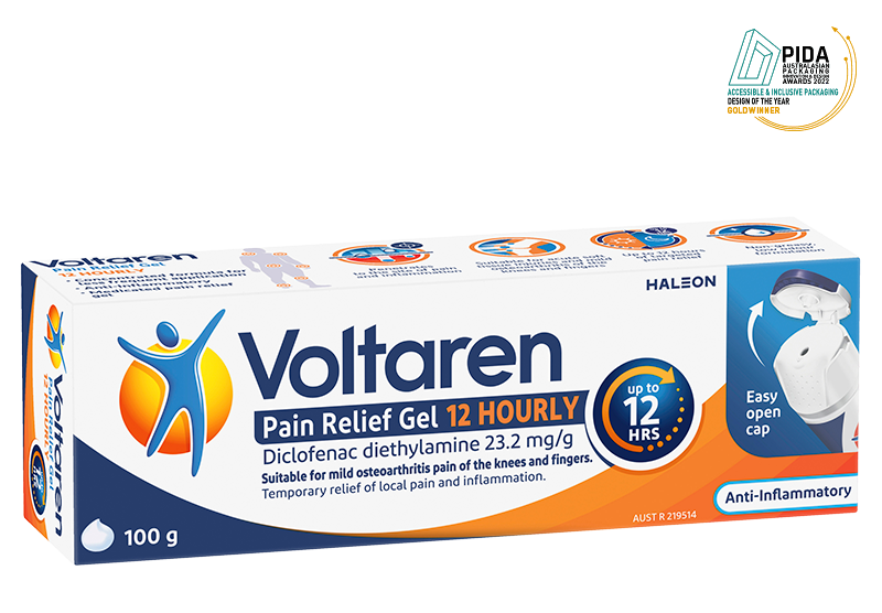 Packshot Voltaren Pain Relief Gel 12 Hourly